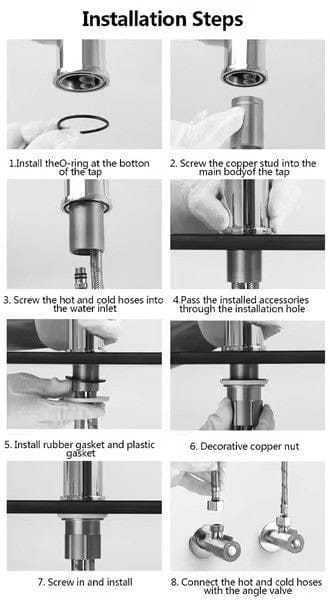 Skorter | Flexispout – 360° Flexible Faucet with Spray Mode for Sink Comfort