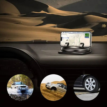 Skorter | Flexiview – 360° Rotatable Smartphone Stand for Desk, Kitchen & More