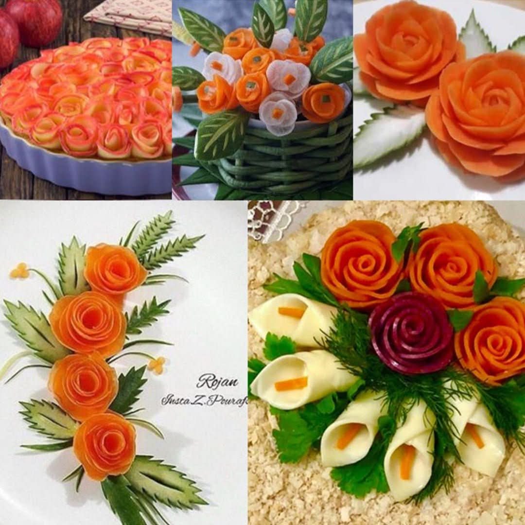 Skorter | Flower Roller | Spiral-shaped For Vegetables & Fruit