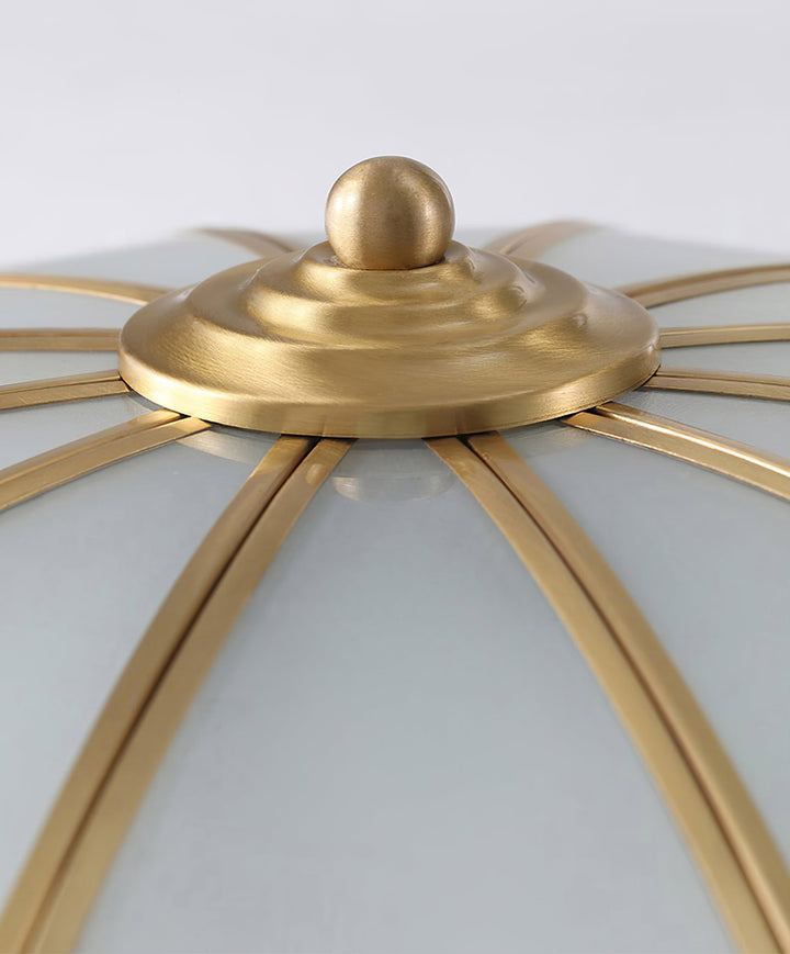 Flower Shape Glass Recessed Ceiling Light - SKØRTER