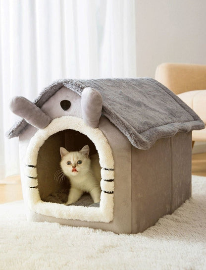 Skorter | FLUFFYHAVEN – Cozy Indoor Bed for Small Dogs & Cats