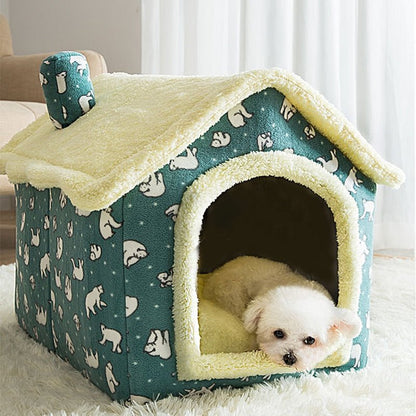 Skorter | FLUFFYHAVEN – Cozy Indoor Bed for Small Dogs & Cats