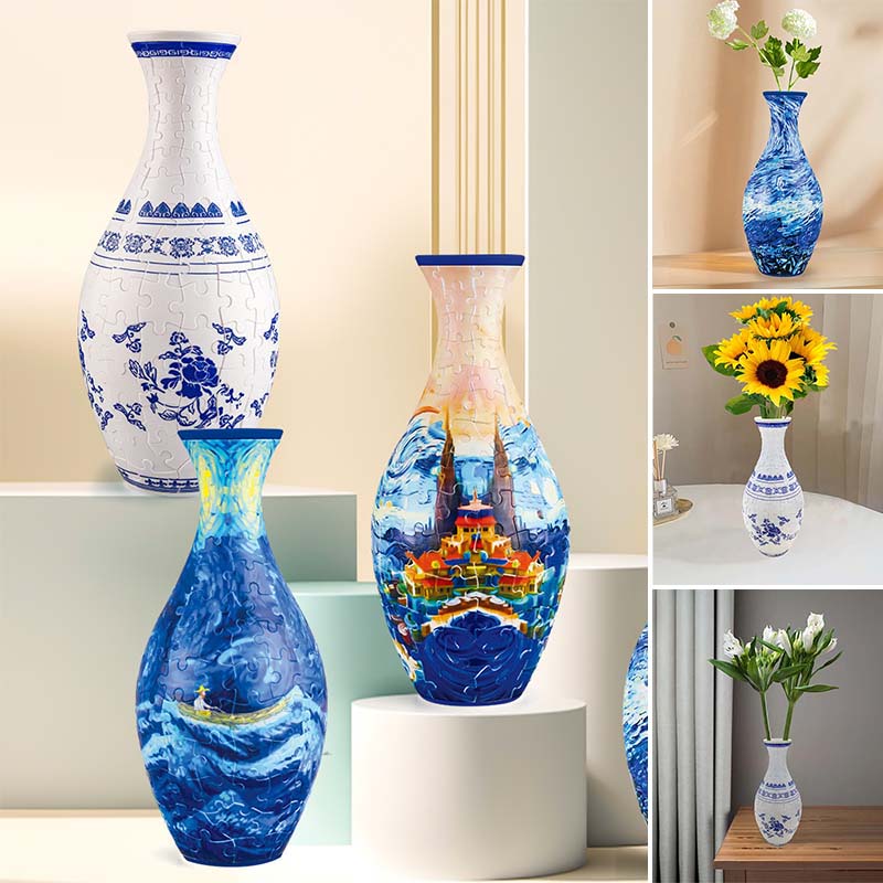 Skorter | 3D Art Puzzle Vase
