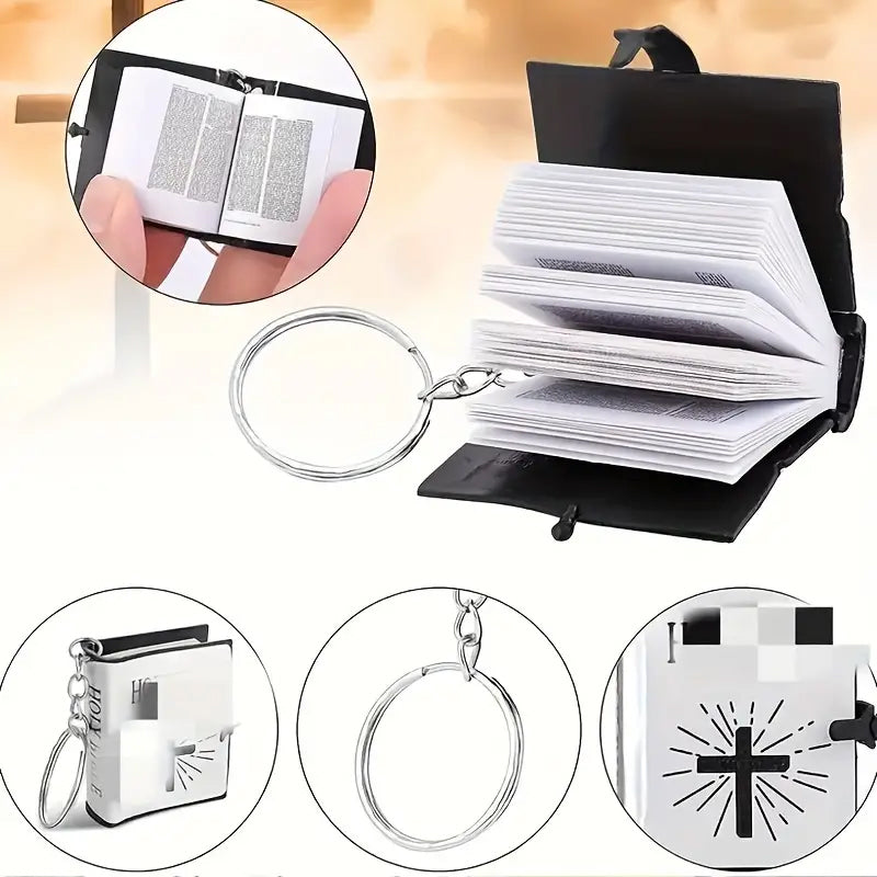 Skorter | Mini Bible Cross Keychain