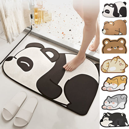 skorter | Cartoon Super Absorbent Non-Slip Doormat for the Bathroom