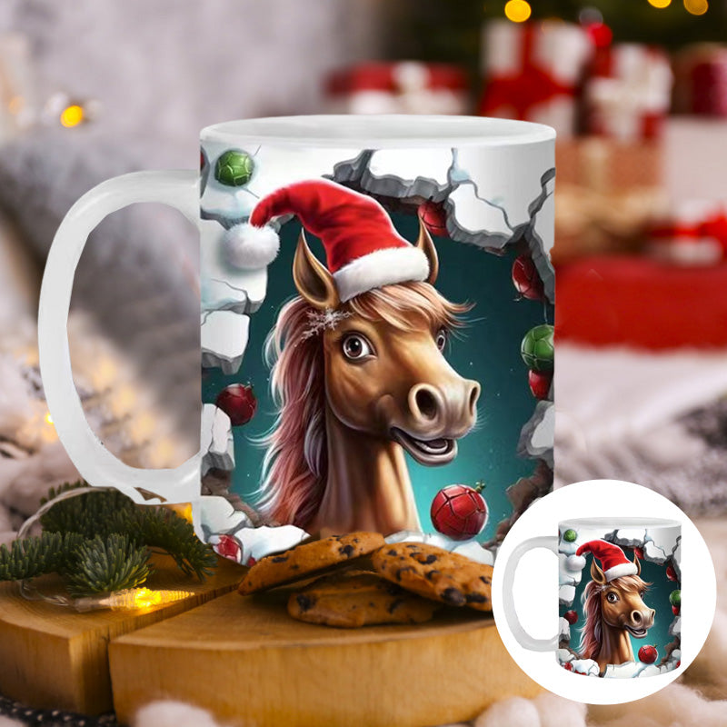 skorter | Christmas Animal Pattern Mug
