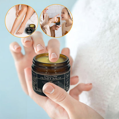 Skorter | Beef fat beeswax and honey face cream