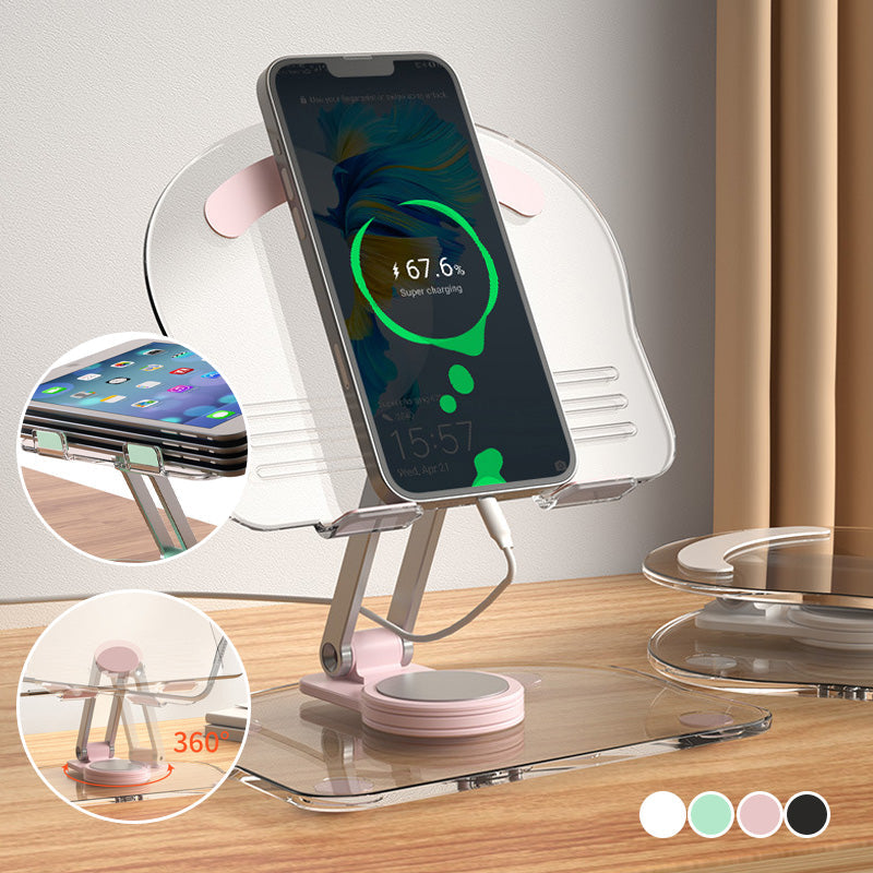 Skorter | Folding transparent acrylic tablet stand