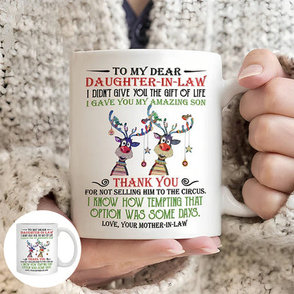 Skorter | I have given you my amazing son - Best gift for daughter-in-law mugs