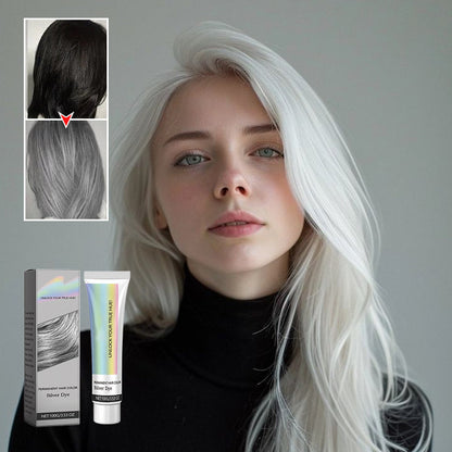 Skorter | 2-in-1 Natural Essence Extract Silver Hair Dye