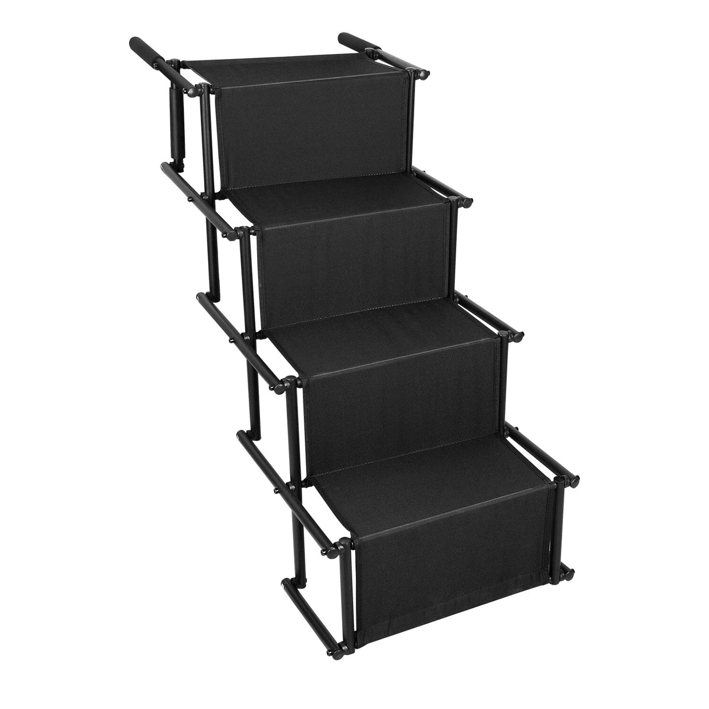 Skorter | Collapsible Dog Ramp 4 Steps Collapsible Nonslip Stairs