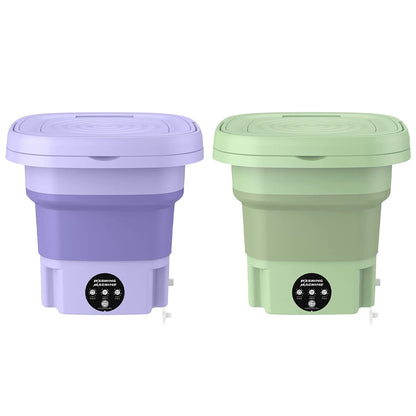Skorter | Foldable Washing Machine with Removable Drain Basket