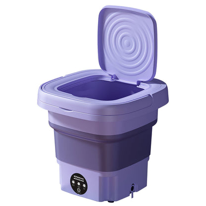 Skorter | Foldable Washing Machine with Removable Drain Basket