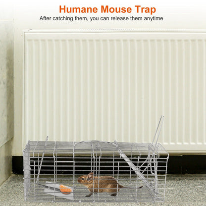 Skorter | Collapsible Rat Trap Cage Human Live Rodent Trap Cage