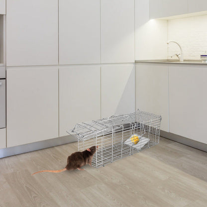 Skorter | Collapsible Rat Trap Cage Human Live Rodent Trap Cage