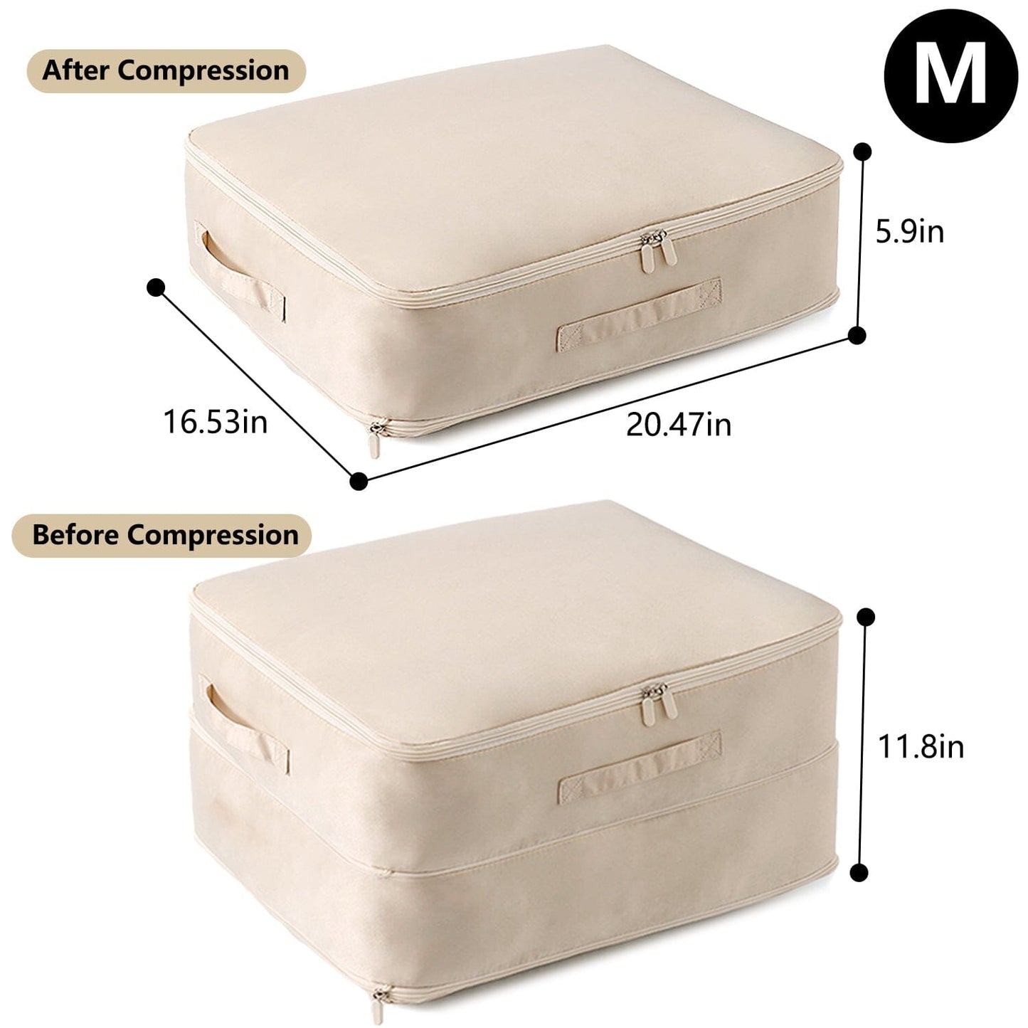 Skorter | Foldable Storage Bag with Double Zipper