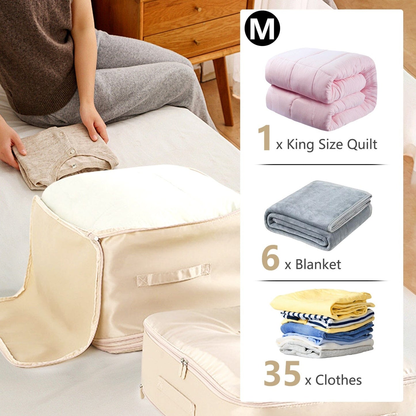 Skorter | Foldable Storage Bag with Double Zipper