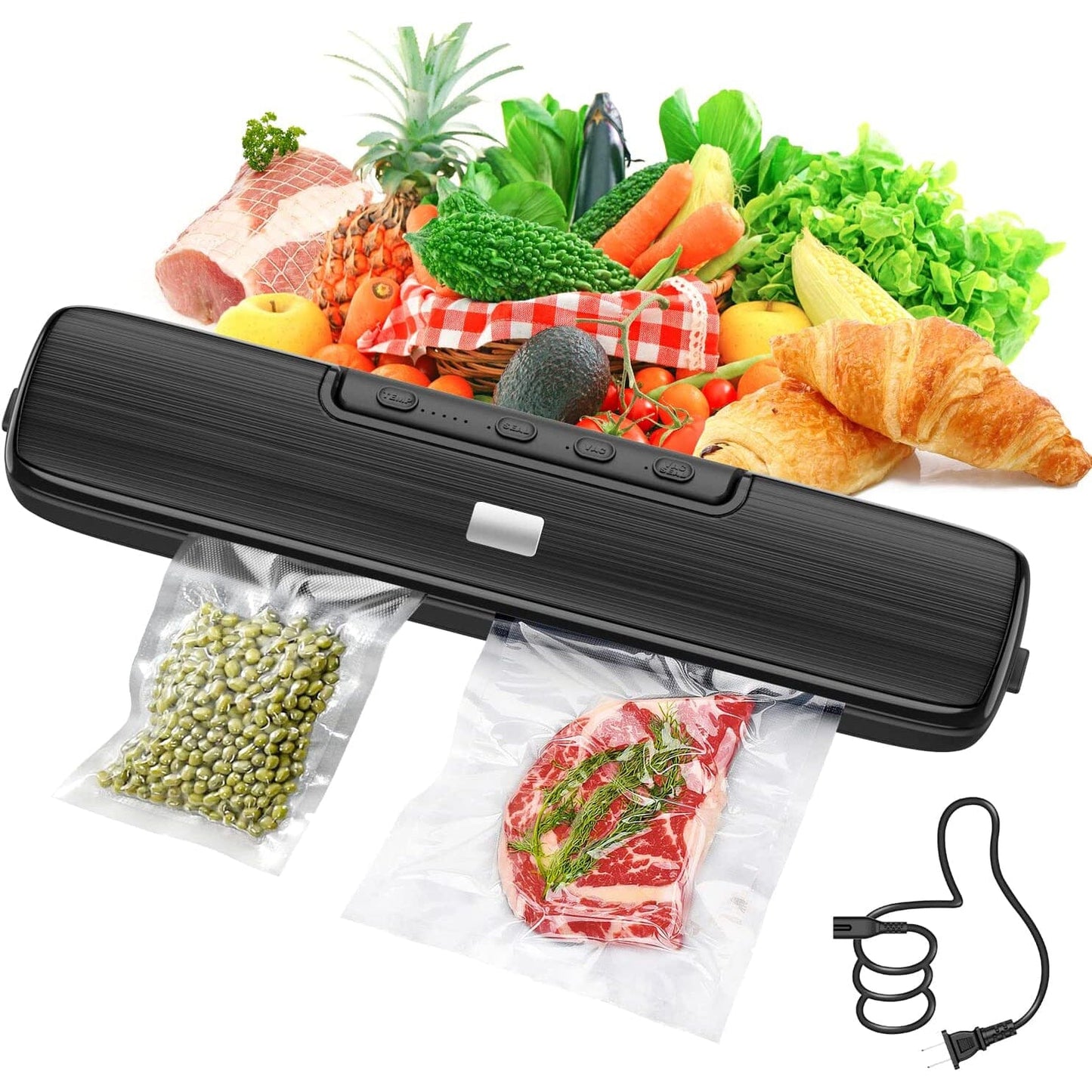 Skorter | Food Vacuum Sealer Automatic Air Sealing System