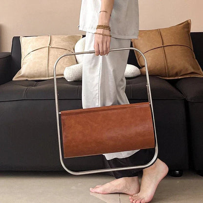 Skorter | Freestanding Metal Magazine Holder