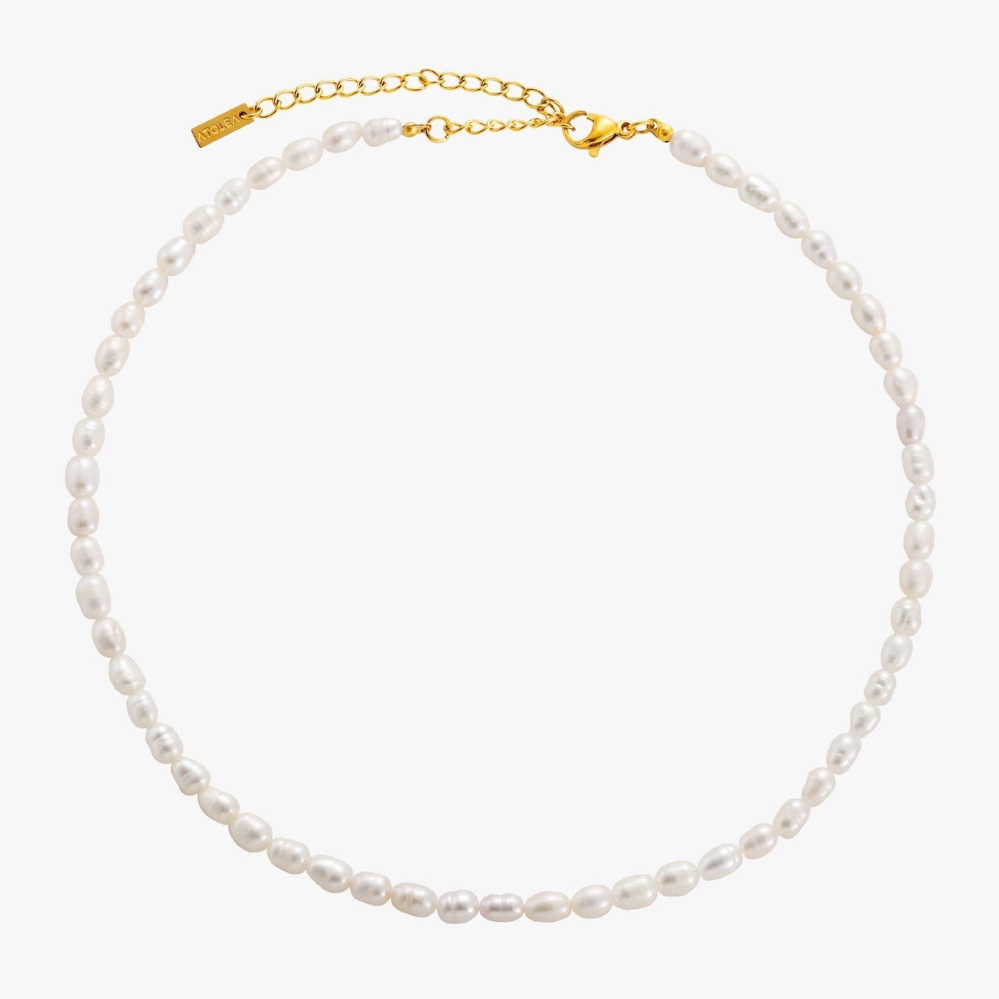 Skorter | Amélie Freshwater Pearl Choker Necklace with 18K Gold Coating
