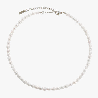 Skorter | Amélie Freshwater Pearl Choker Necklace with 18K Gold Coating