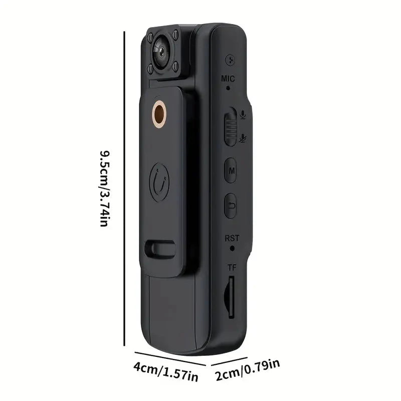 Skorter | Full 1080P Police Body Camera With Clip