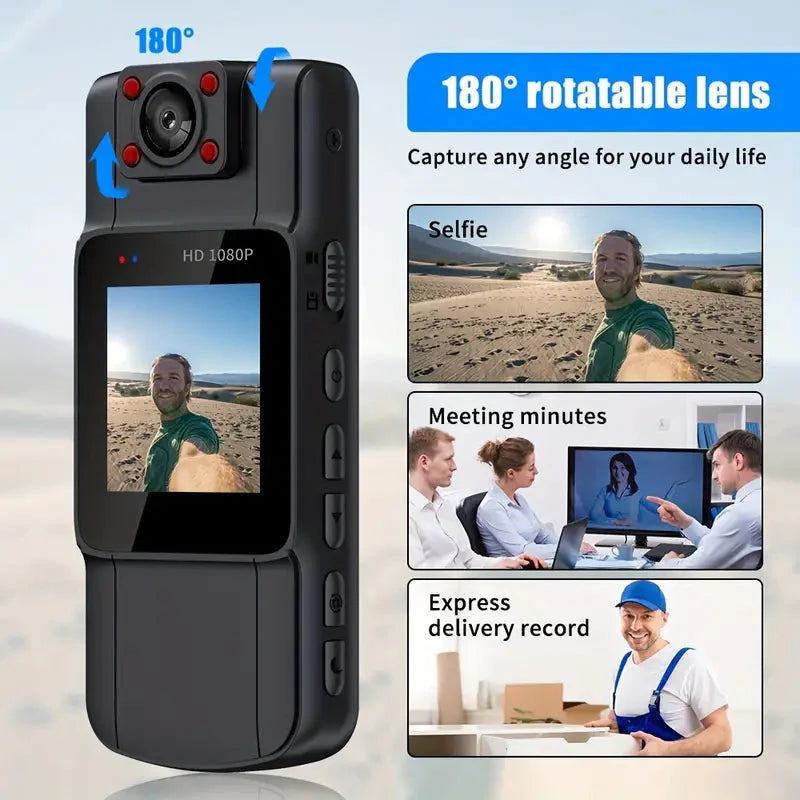Skorter | Full 1080P Police Body Camera With Clip