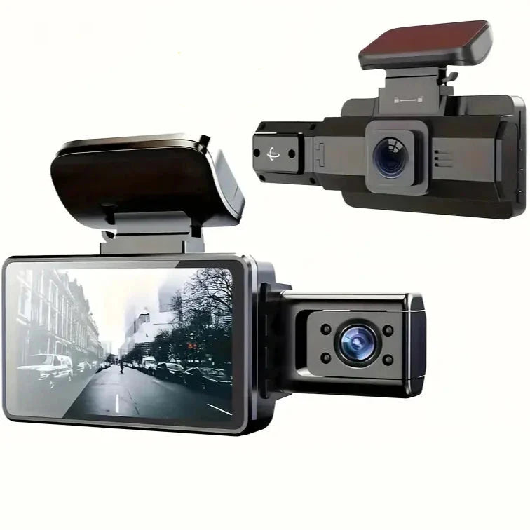 Skorter | Full HD 1080P Dual Car Dash Cam Night Mode with Front and Interior View
