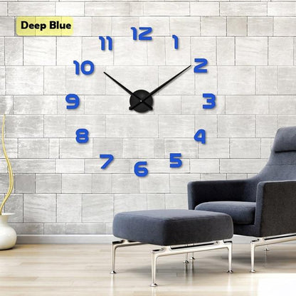 Skorter | Full-Size 3D Acrylic Living Room Wall Clock