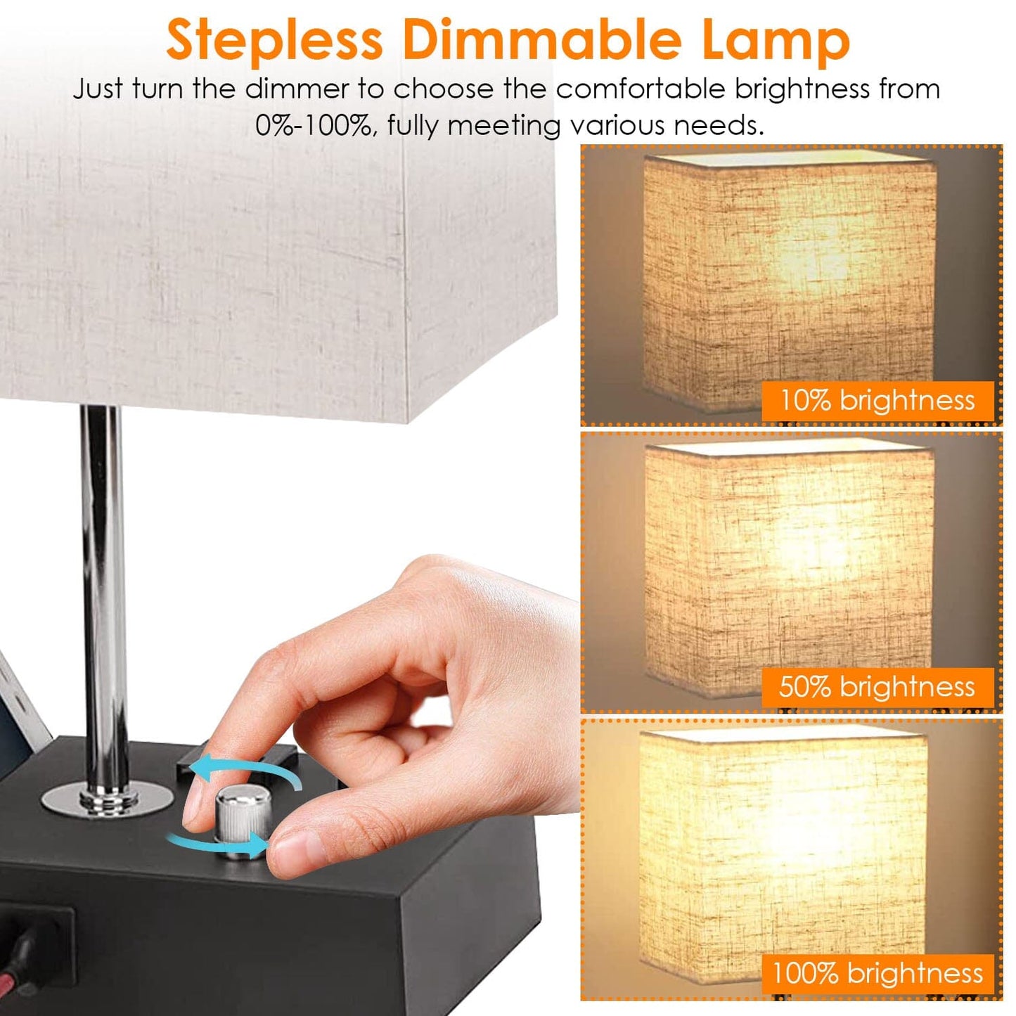 Skorter | Fully Dimmable Table Lamp
