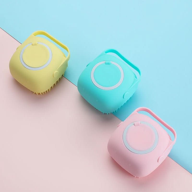 Skorter | DOGEASE – Shower massage brush with shampoo dispenser for relaxed dog care