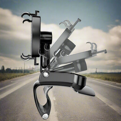 Skorter | Car Phone Holder with Adjustable Mount for Dashboard & Windshield - Universal Fit for Smartphones and GPS Devices