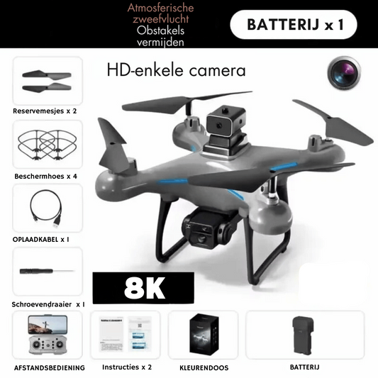 Skorter | 8k Hd Drone - Dual-Camera Obstacle Avoidance
