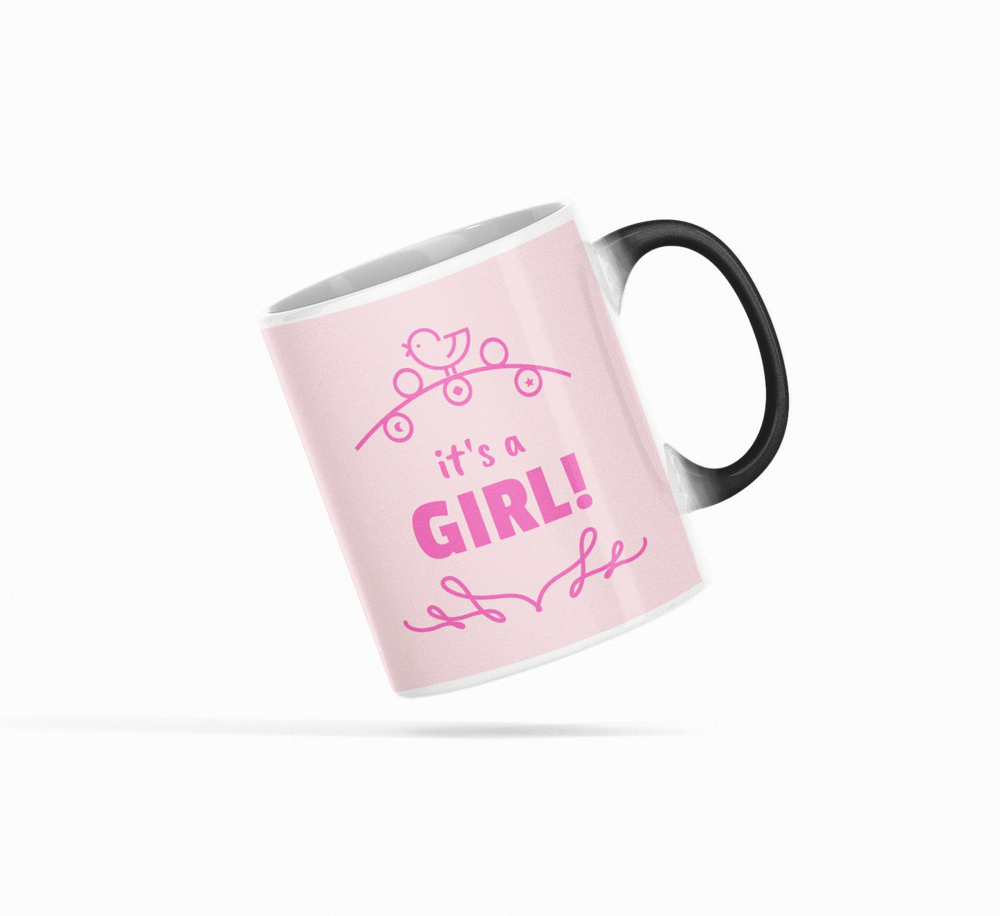 Skorter | a GIRL Baby Shower Heat Sensitive Color Changing Mug