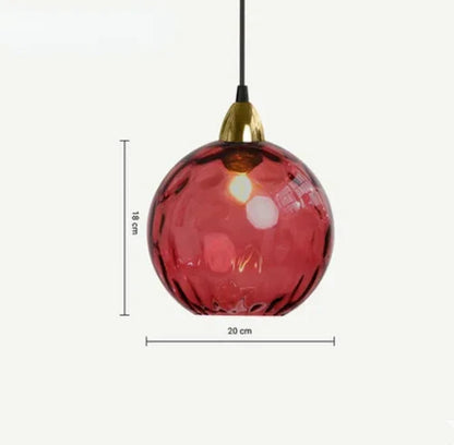 Skorter | Glass Ball Pendant Lamp - LumiSphere