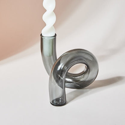 Skorter | Candle holder made of glass vase