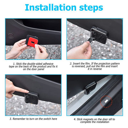 Skorter | GLOWDOOR – Wireless LED Car Door Projector Light with Custom Logo Display