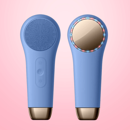 Skorter | Glowessence – 3-in-1 Face Brush with Thermal Compress & LED Light Therapy