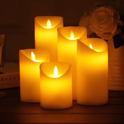 Skorter | GlowFlicker – LED Candles with Flickering Light Effect