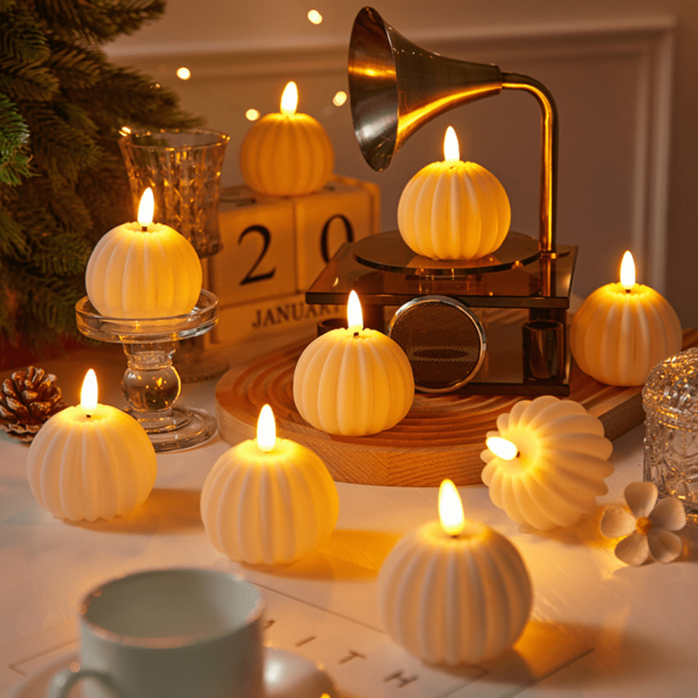 Skorter | GlowFlicker – LED Candles with Flickering Light Effect
