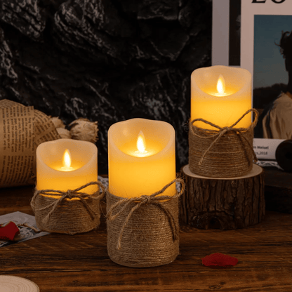 Skorter | GlowFlicker – LED Candles with Flickering Light Effect