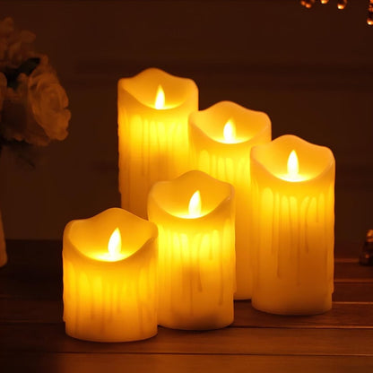 Skorter | GlowFlicker – LED Candles with Flickering Light Effect