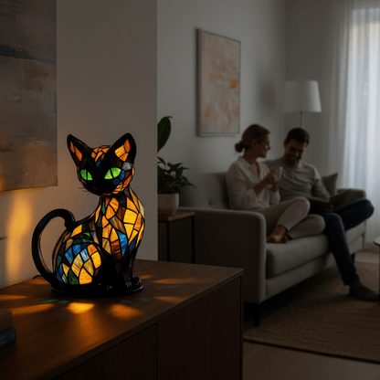 Skorter | GLOWKITTY – Soft LED Cat Night Lamp for Soothing Ambiance