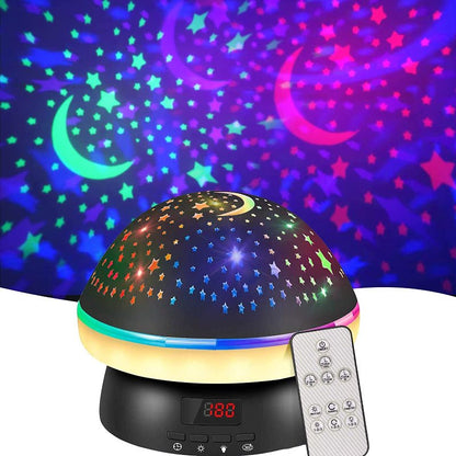 Skorter | COSMIGLOW – Magical Star Projector with Timer & 16 Colors for Relaxing Nights