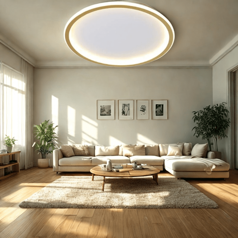 Skorter | GLOWLITH – Scandinavian LED Ceiling Lamp for Modern, Glare-Free Lighting