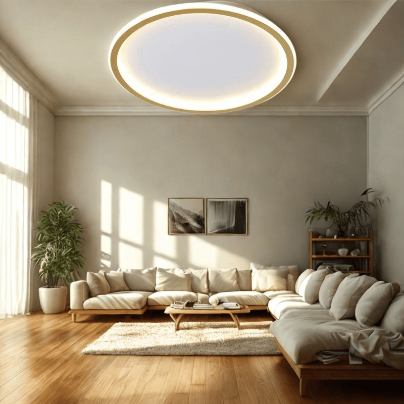 Skorter | GLOWLITH – Scandinavian LED Ceiling Lamp for Modern, Glare-Free Lighting