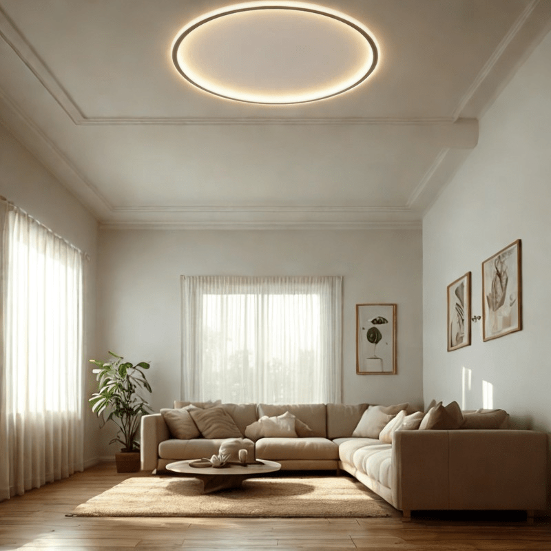 Skorter | GLOWLITH – Scandinavian LED Ceiling Lamp for Modern, Glare-Free Lighting