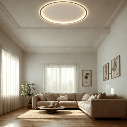 Skorter | GLOWLITH – Scandinavian LED Ceiling Lamp for Modern, Glare-Free Lighting