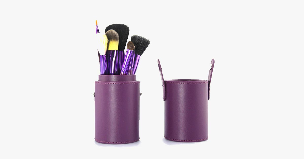 Skorter | 12-piece Make-up Set in 5 Colors – Enhance your make-up set with vibrant shades and professional brushes