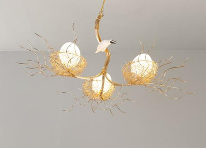 Gold Nest Ceiling Light - SKØRTER